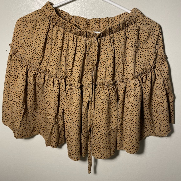 Brand new SHEIN dotted pattern mini skirt - Picture 1 of 3